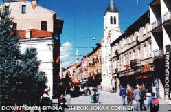 Bitola Shirok Sokak street