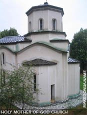 Holy Mother of God church in Berovo