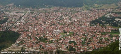 Panorama of Kicevo