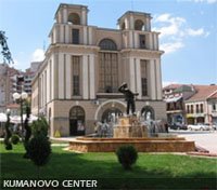 Main square in Kumanovo