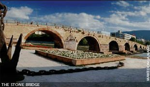 The Stone Bridge of Skopje