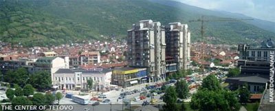 Centre of Tetovo