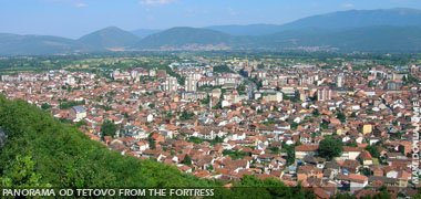 Panorama of Tetovo