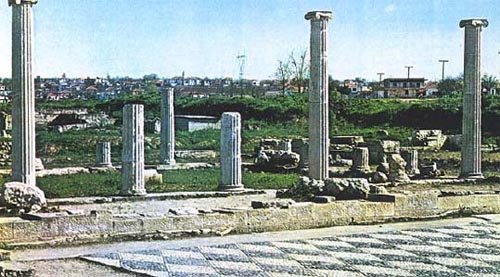 Ancient Macedonian capital Pella