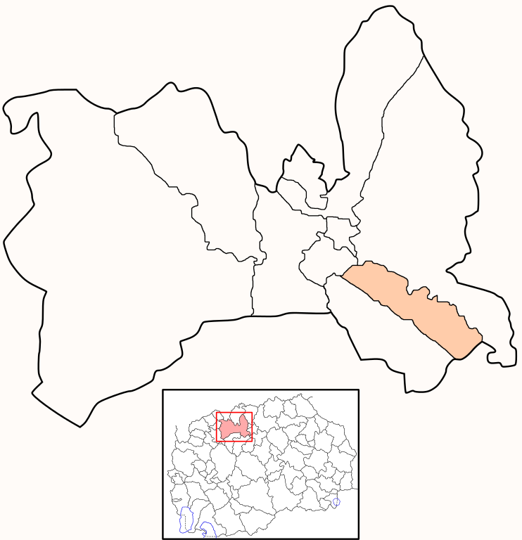 Municipality of Aerodrom map