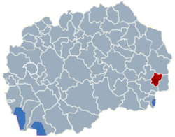 Municipality of Bosilovo map