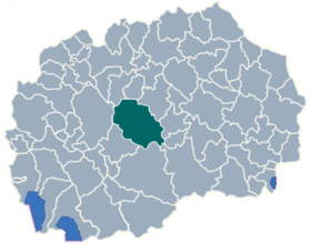Municipality of Caska map