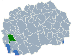 Municipality of Debarca map