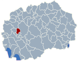 Municipality of Oslomej map