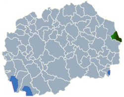 Municipality of Pehcevo map