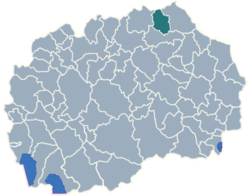 Municipality of Rankovce map