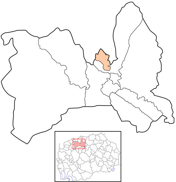 Municipality of Suto Orizari map