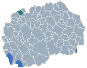 Municipality of Tearce map