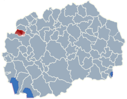 Municipality of Vrapciste map