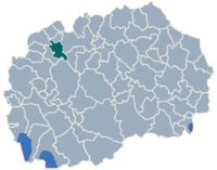 Municipality of Zelino map
