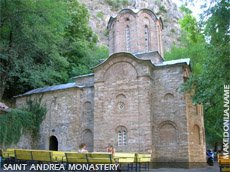 Matka - Saint Andrea monastery