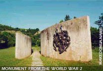 Kavadarci - Monument from the Second World war in Vatasha