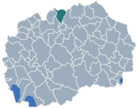 Municipality of Lipkovo map