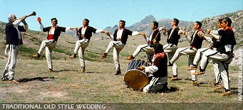 Macedonia traditional wedding of Galicnik